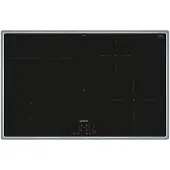 Siemens iQ300 EH845BFB5E, Schwarz, Integriert, 80 cm, Zonen-Induktionskochfeld, Glaskeramik, 5 Zone(n)