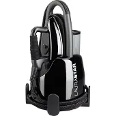 LauraStar Lift Plus Ultimate Black, 3-in-1 Bügelstation, Entknittert, Bügelt & Reinigt, Hygienischer Dampf, Alu-3D Sohle, Vertikales Bügeln