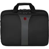 Wenger Legacy Triple Gusset Laptop Brief 17" black / grey