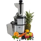 Steba E 400 Premium Slow-Juicer Entsafter 400 Watt Edelstahl