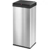 Hailo Abfallsammler Big-Box Swing XL, 52 l, rechteckig, Schwingdeckel, Edelstahl