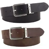 Levi's für Herren. 77134-2086 Wendbarer Ledergürtel ?Core? in Braun (90 cm), Lässig