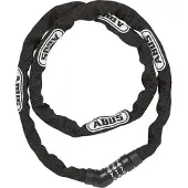 ABUS Kettenschloss Steel-O-Chain 4804C – Zahlenschloss aus Spezialstahl – -Sicherheitslevel 3 – 110 cm – Schwarz