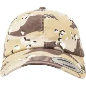 Brandit Low Profile Camo Washed Kappe
