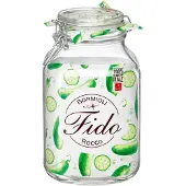 Multi Fido 3000 Vorratsglas quadratisch 300cl - 6 Stück