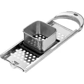 GEFU Spätzlehobel Edelstahl TRADIZIONE, kurze Spätzle schwarz/silber