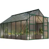 Pergart Vitavia, Gewächshaus "Mars 9900", smaragd grün, 9,9 m², 6 mm HKP