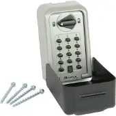 Master Lock 5426EURD, Wandtresor, Grau, Code, Wand, Schlüssel, 103 mm