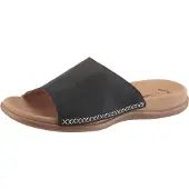 Gabor 03.705 Damenschuhe - bequeme Pantoletten blau Freizeit