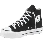 Converse Chuck Taylor All Star Lift Frauen hohe Spitze Schnürung lässig Le wand Turnschuhe Schwarz Weiß – undefined / Schwarz Weiß