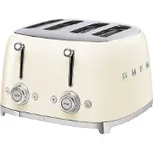 Smeg 50er Jahre Stil Toaster TSF03CREU Creme