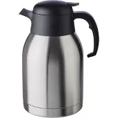Aps Isolierkanne "Classic", 2,0 l, Einhandautomatik, doppelwandiger Edelstahl
