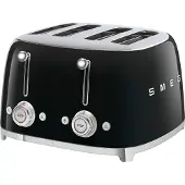 Smeg Tsf03 50s Style Toaster 4 Schlitze