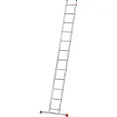 Hailo Anlegeleiter "S60 ProfiStep uno", Aluminium-Anlegeleiter 12 Sprossen