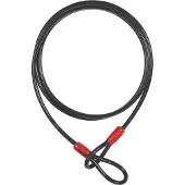 ABUS Schlaufenkabel Cobra 8 - Stahlseil mit Kunststoff ummantelt - Sicherung für Fahrrad- und Motorrad-Zubehör - 2,5 Meter lang, 8 mm stark