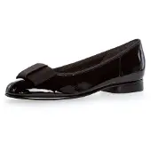 Gabor Ballerina Flats, Kitten Heel, Festliche Schuhe mit dekorativer Schleife