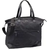 Juscha Weekender All Night Canvas/Kunstleder schwarz Maße ca. 44 x 46 x 21cm