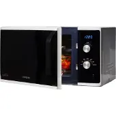 Samsung MS23K3614AW, Arbeitsplatte, Solo-Mikrowelle, 23 l, 800 W, Eingebautes Display, LED