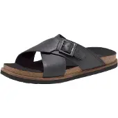 Timberland Herren Pantoletten AMALFI VIBES Schwarz Leder Größe: 40