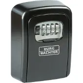 Burg wachter Schlüsseltresor Key Safe 30 SB, mit 4-stelligem Zahlencode für außen und innen, Wandmontage