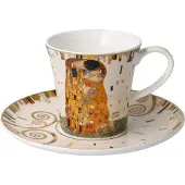Goebel Becher "Der Kuss", von Gustav Klimt