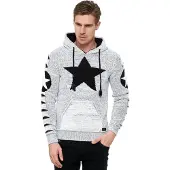 Rusty neal Grobstrick Comic Kapuzen-Pullover