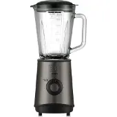 Black & Decker BXJB800E, Tischplatten-Mixer, Pulsfunktion, Eis-Crusher, 800 W, Schwarz, Transparent