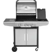 Justus , BBQ Gasgrill "Ares 3 SU", silber, 3+1 Brenner