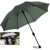 Euroschirm Swing handsfree Outdoor-Regenschirm oliv-grün