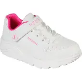 SKECHERS Sneaker "UNO LITE" Plateausneaker, Retro Sneaker, Klettschuh im Monochrome Look