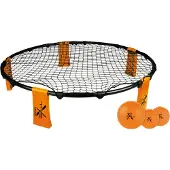 Sunflex Roundnet Beachballset in schwarz, Größe Einheitsgröße