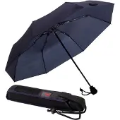 Euroschirm Taschenregenschirm "light trek", kompakte Größe, mit integriertem Kompass im Griff