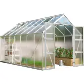 Pergart Vitavia, Gewächshaus "Domus 11500", aluminium, 11,5 m², 4 mm HKP