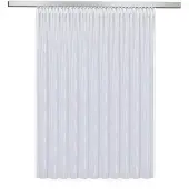 Gerster Gardine "Vera", (1 St.), Voile Grundware mit Scherli Effekt