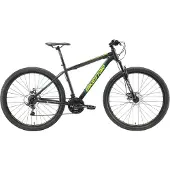 Bikestar Mountainbike 29 Zoll | 19 Zoll Rahmen, 21 Gang Shimano Schaltung, Scheibenbremse | Schwarz