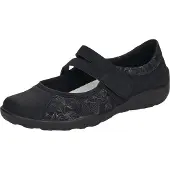 Remonte Ballerina Slipper, Schlupfschuh, Slip-On Sneaker mit dezenter Snake-Optik