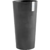 Ecopot's Blumentopf "AMSTERDAM MID HIGH Dark Grey", BxTxH: 34x34x66 cm