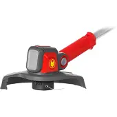 Wolf-Garten LT 25 eM e-multi-star, Rasentrimmer, 25 cm, Nylonschnur, 1,4 mm, Grau, Rot, Akku