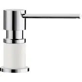 BLANCO Lato Einbau Seifenspender bzw. Spühlmittelspender silgranitweiß/Chrom