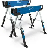 Scheppach Sägebock "MWB 600" 2 Stück, 61,8-82 cm Höhe, je 589 kg Traglast