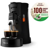 Philips Select CSA230/69 Kaffeepadmaschine, Pod-Kaffeemaschine, 0,9 l, Kaffeepad, 1450 W, Schwarz