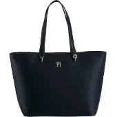 Tommy Hilfiger Shopper "TH EMBLEM TOTE" mit TH-Emblem vorne