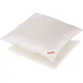 Paradies Baumwollkissen "Softy medium, Kissen hergestellt in Deutschland", Füllung: 100% Polyester, Bezug: 100% Baumwolle, (1 St.), Kopfkissen 40x80, 80x80cm, dauerbauschig und pflegeleicht