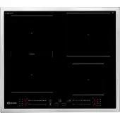 Bauknecht BS 5760C CPFT, Schwarz, Integriert, 60 cm, Zonen-Induktionskochfeld, Glaskeramik, 4 Zone(n)