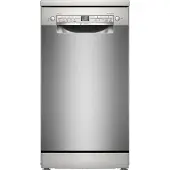 Bosch Serie 2 SPS2HMI42E, Freistehend, Single (45 cm breit), Edelstahl, Edelstahl, 10 Maßgedecke, C