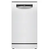 Bosch Serie 4 SPS4HKW49E, Freistehend, Single (45 cm breit), Weiß, Weiß, Tasten, TFT