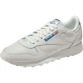 Reebok Uni Classic Leather Sneaker,Chalk Vecblu Vecred,40 EU