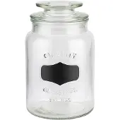 Aps 82265 Vorratsglas NOTE, mit Beschriftungsfeld, Ø 11 cm, Höhe 18 cm, 1 Liter