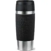 EMSA Thermobecher "Travel Mug Classic, mit 360-Trinköffnung", 4h heiß, 8h kalt - 360 ml / 6h heiß, 12h kalt - 500 ml, 100% dicht