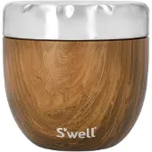 Swell 2 In 1 Futternapf Aus Teakholz